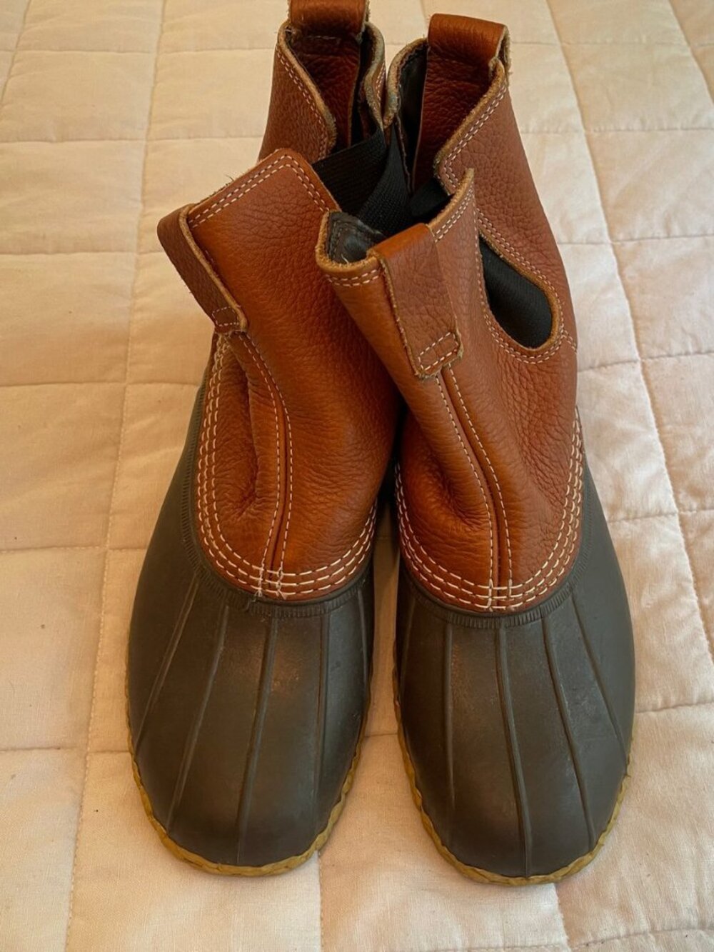 L.L. Bean Slip-On Duck Boots, Men's 10 M - barely worn/brand new - reposhing